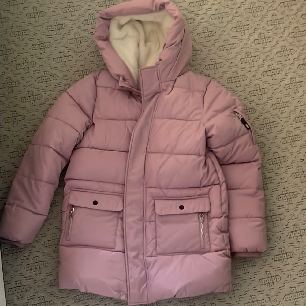 Mark and Spencer Pink puffer jacket
